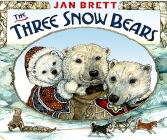 three snow bears